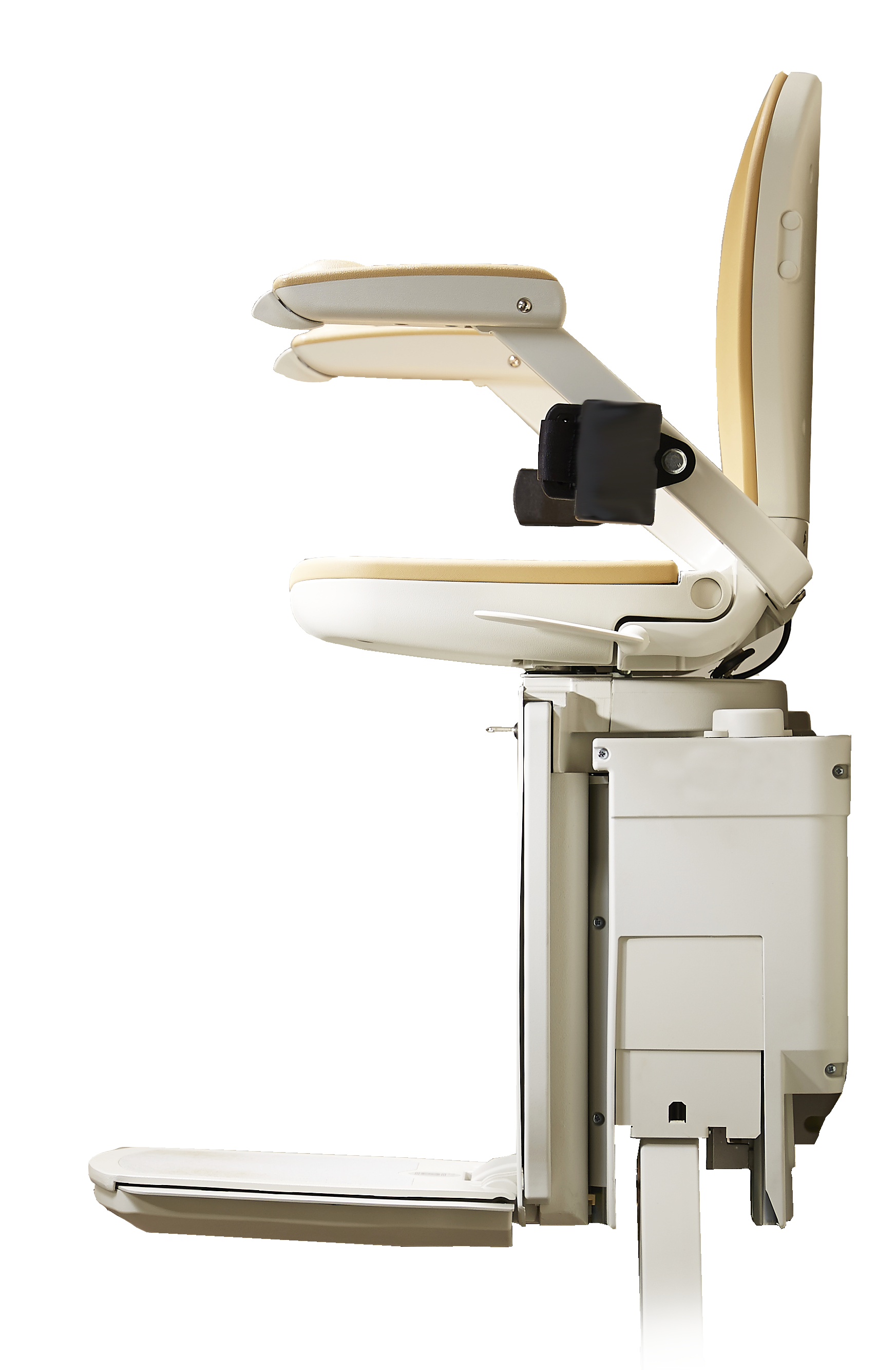 Acorn curved Stairlift side view in Minnesota
