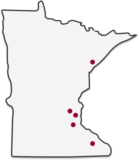 Map of Minnesota